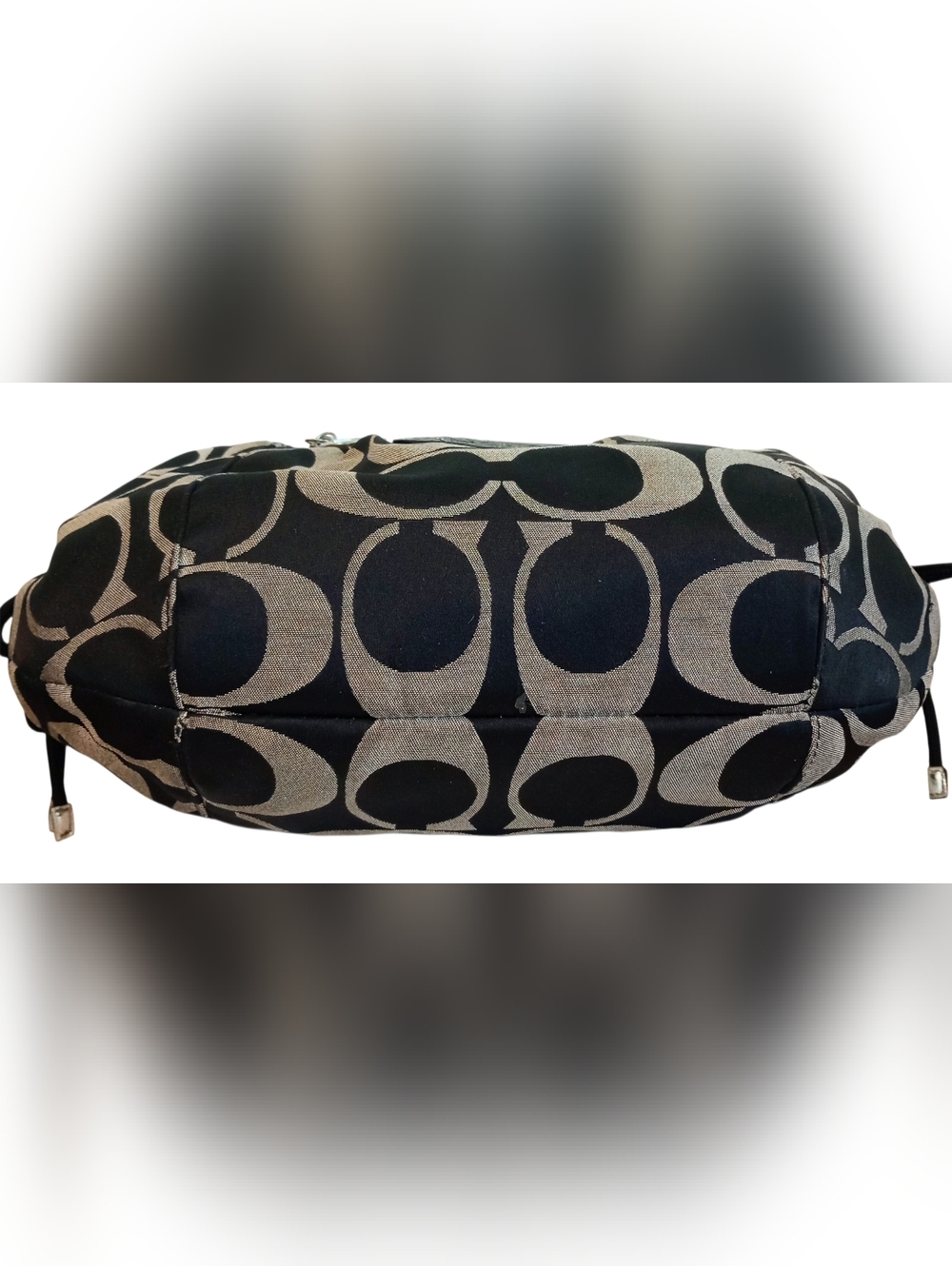 Coach Poppy Signature Hobo Style Shoulder Bag PROJECT BAG - Picture 5 of 14